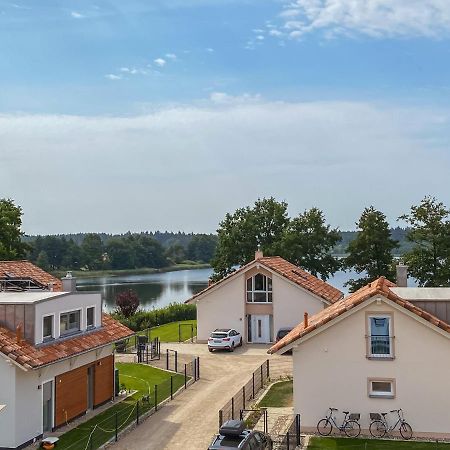 5 Sterne-Ferienhaus Eisvogel Am See Mit Sauna Und Kamin Krakow am See Extérieur photo