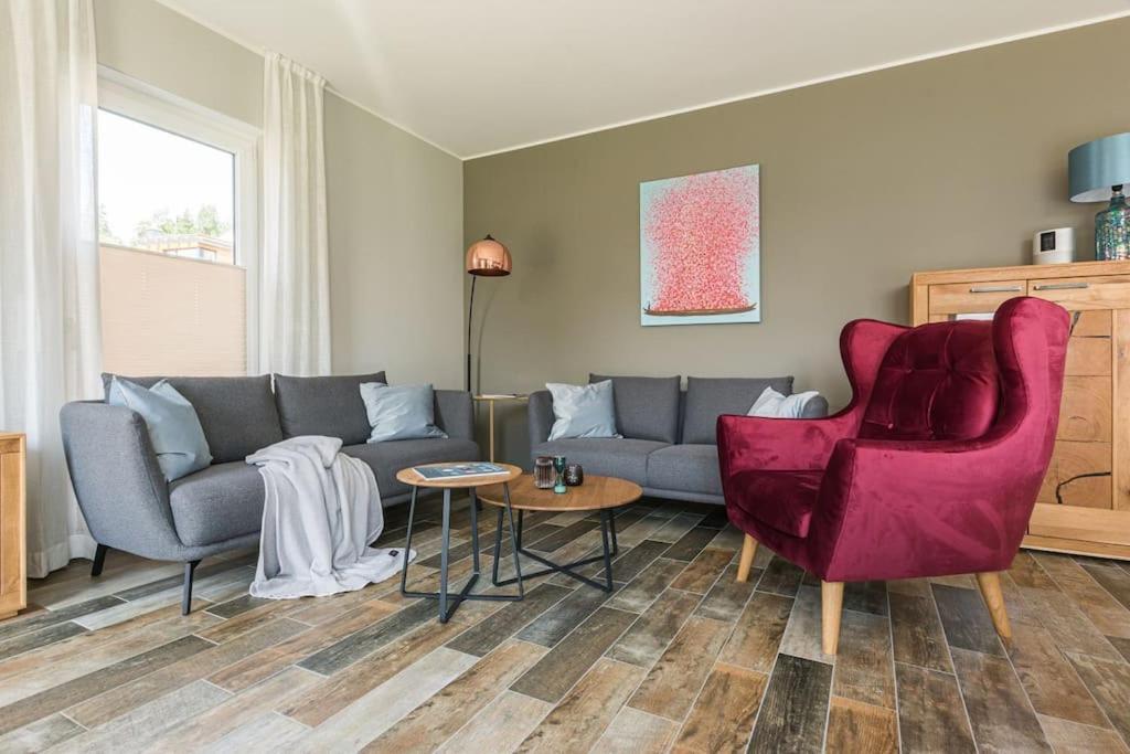 5 Sterne-Ferienhaus Eisvogel Am See Mit Sauna Und Kamin Krakow am See Extérieur photo