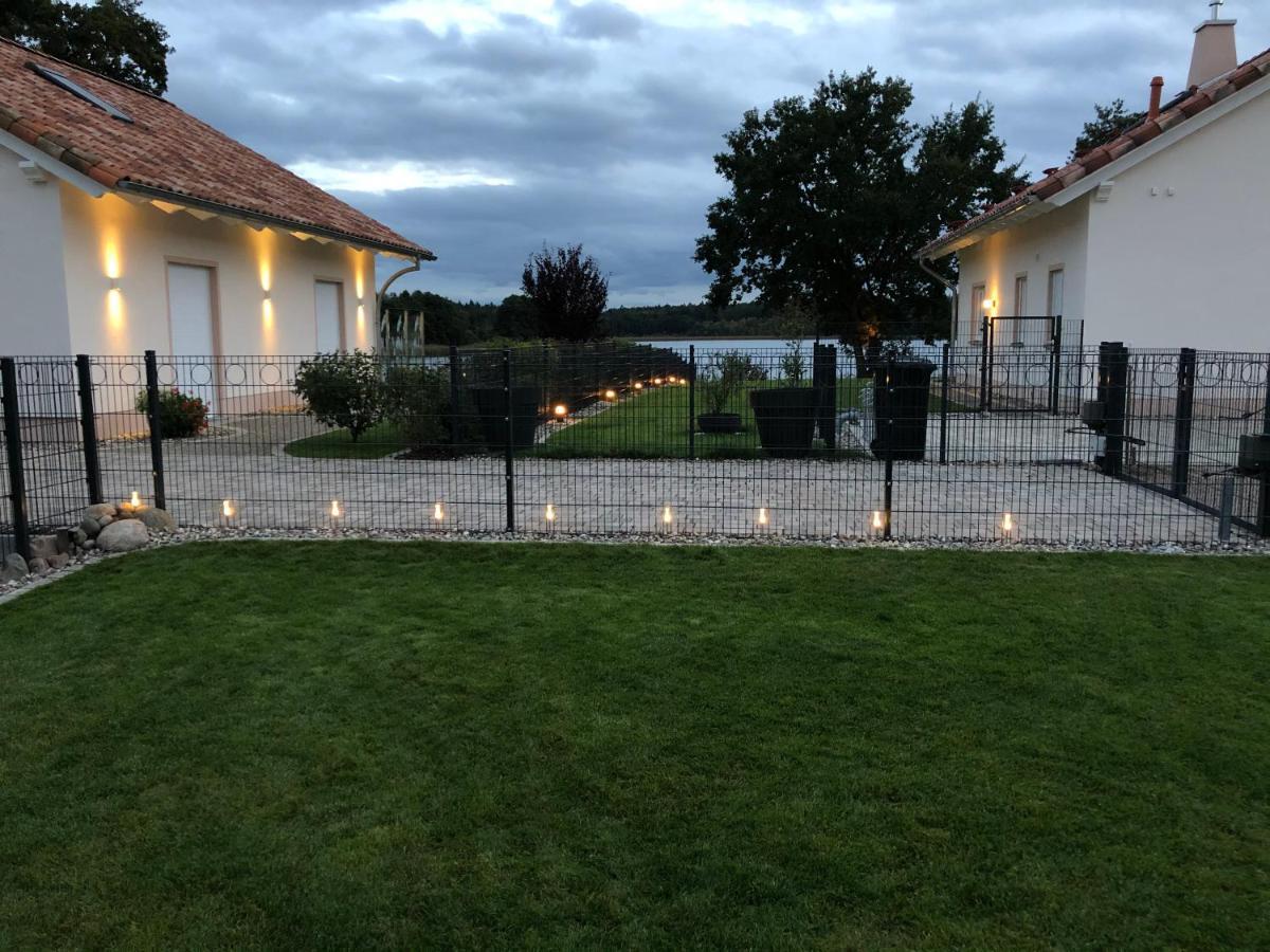5 Sterne-Ferienhaus Eisvogel Am See Mit Sauna Und Kamin Krakow am See Extérieur photo