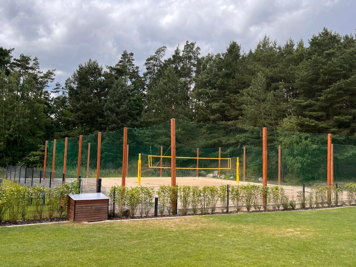5 Sterne-Ferienhaus Eisvogel Am See Mit Sauna Und Kamin Krakow am See Extérieur photo